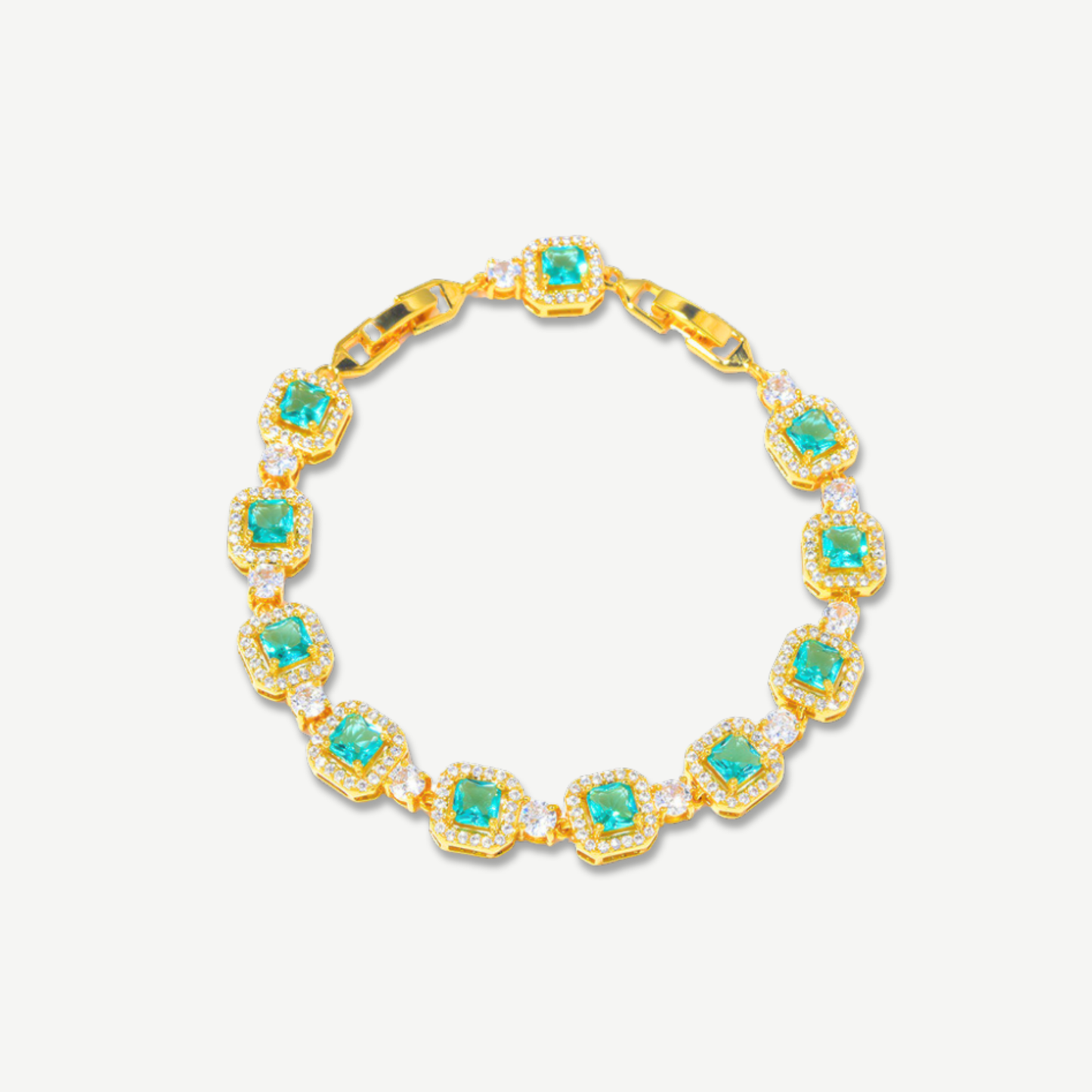 Aegean Blue Cut Bracelet