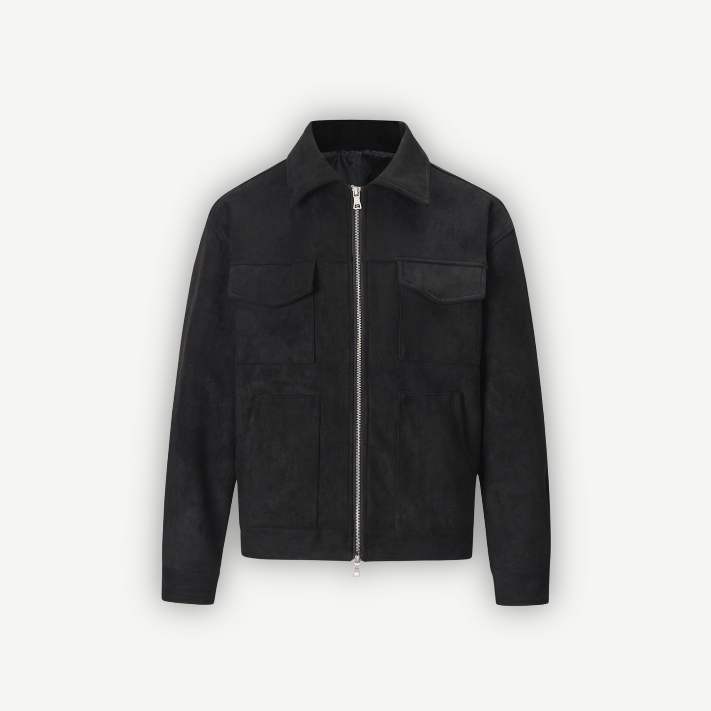 Suede Zip Jacket