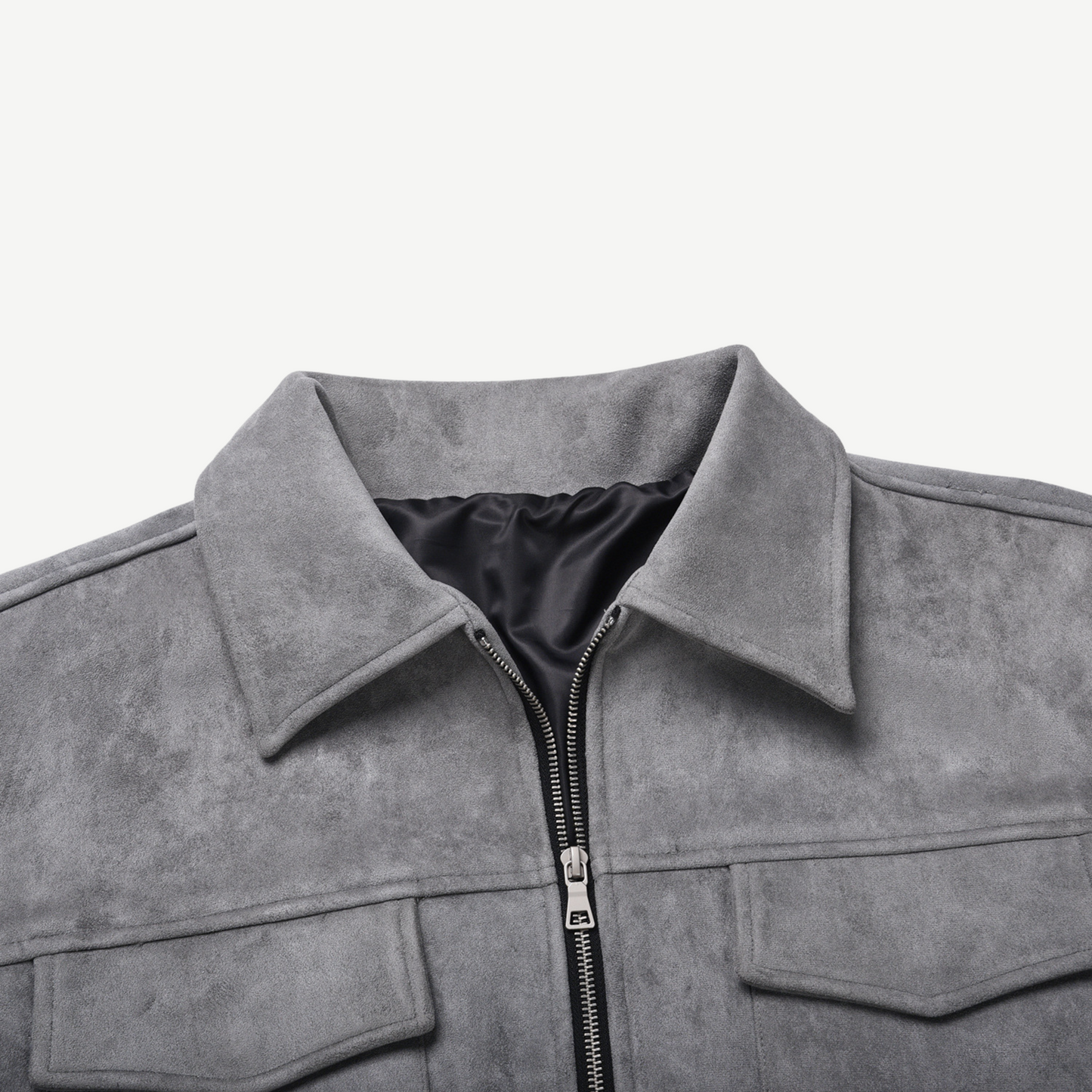 Suede Zip Jacket