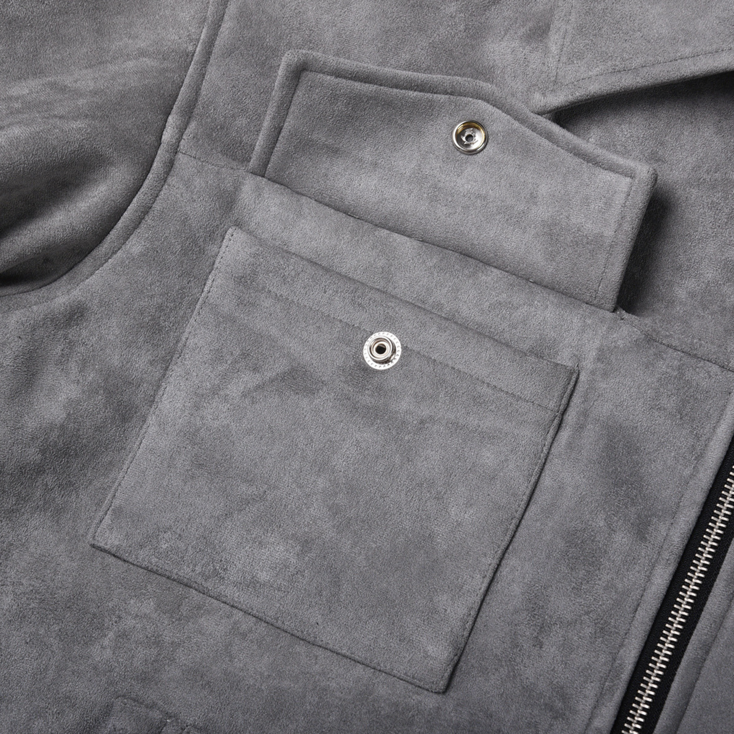 Suede Zip Jacket