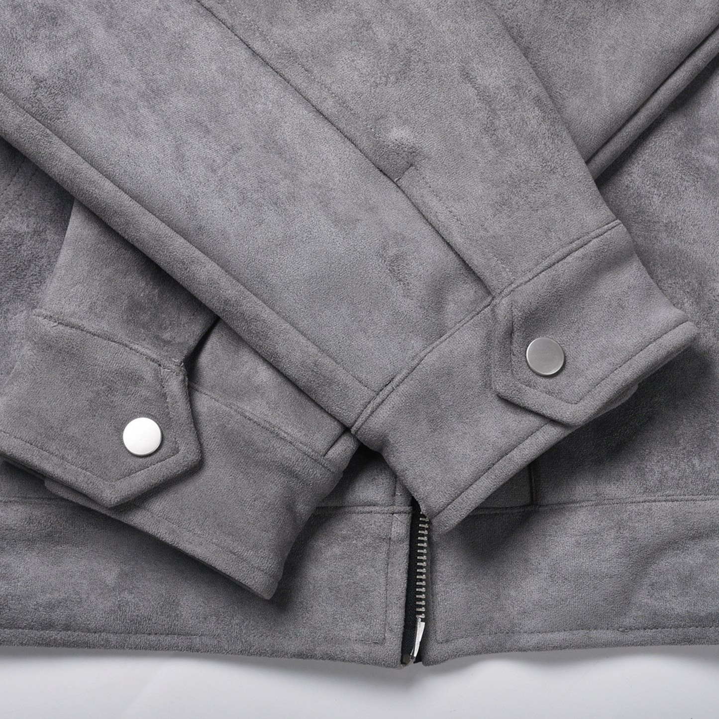 Suede Zip Jacket