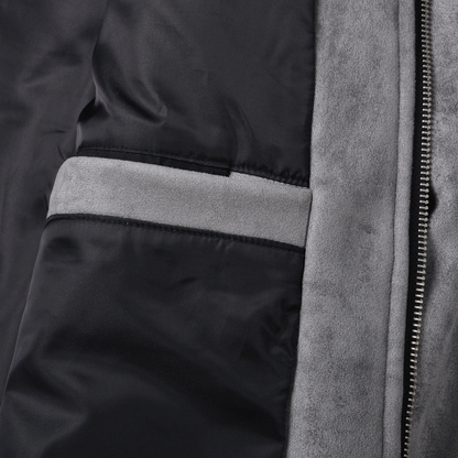 Suede Zip Jacket