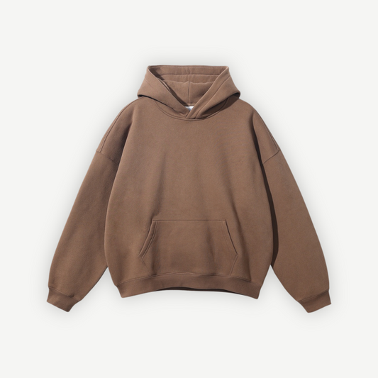 Hoodie Coffee Brown