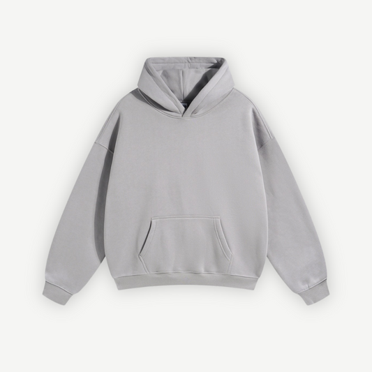 Hoodie Cement Grey