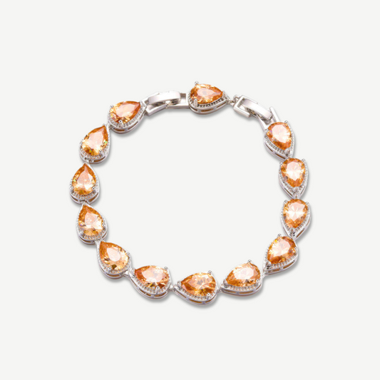 Ember Glow Tear Bracelet
