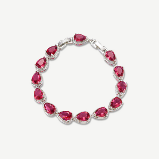 Velvet Rose Tear Bracelet